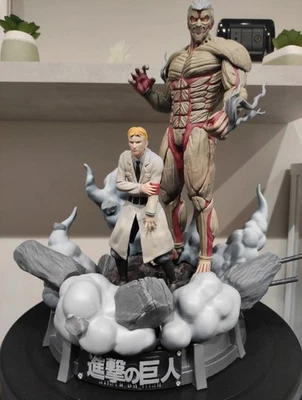 Reiner  - Attack on Titan figure resina dipinta a mano consegna 30 - 90 g - Immagine 1 di 4