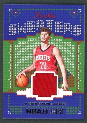 2021-22 Hoops Winter Alperen Sengun Rookie Sweaters RC #RSW-AS Houston Rockets - Image 1 of 2