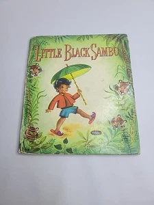 Vintage 1950-60 Little Black Sambo ~ Whitman Tell-a-Tale Books USA - Picture 1 of 3