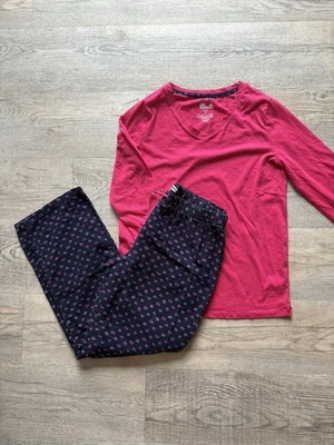 Conjunto de pijama Sonoma para mujer talla pequeña a juego corazones rosas elástico San Valentín’s Foto 1 de 4