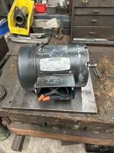Lesson 1/2 Hp A.C Capacitor Motor 115 Volt 1725 Rpm 5/8” Shaft - Picture 1 of 3