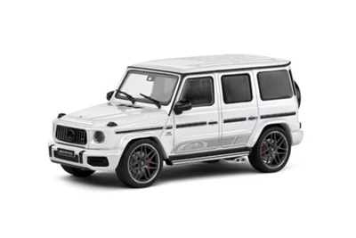 Mercedes G63 AMG 2022 Bianco Modellino 1:43 Solido - Immagine 1 di 4
