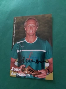 Jörn Andersen ,   Autogrammkarte, Fussball - Bild 1 von 2