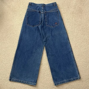 Vintage Shiftys Y2K Skateboard Wide Leg Baggy Denim Jeans Size 34 - Picture 1 of 9