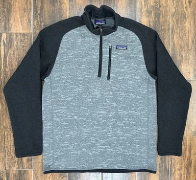 Suéter Patagonia Mejor Para Hombre 1/4 Cremallera Fray Talla M STY25522 Foto 1 de 4