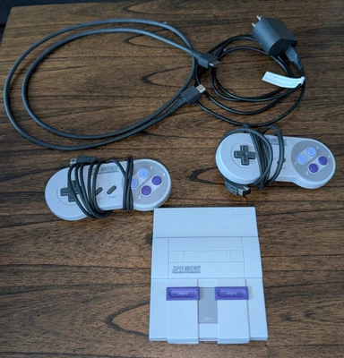 Nintendo Super NES Console - Classic Edition - Image 1 of 3