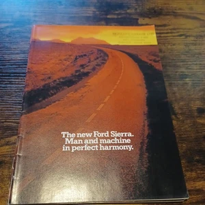 FORD SIERRA LAUNCH 32 PAGES SALES BROCHURE 1982 1983 MK1 - Picture 1 of 4