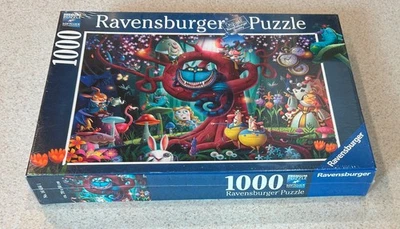 MOST EVERYONE IS MAD (Ravensburger Alice) -- 1000 Piece Jigsaw Puzzle SEALED - Image 1 of 2