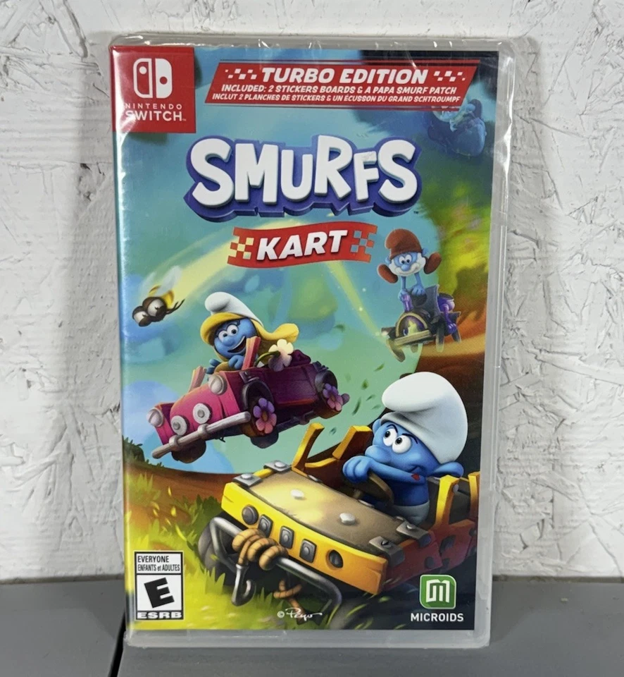 Smurfs Kart Turbo Edition (Nintendo Switch) Brand New Factory Sealed  - Image 1 of 2