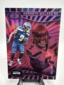 2024 Panini Illusions - #80 Kenneth Walker - Pink Trophy Collection /299 - Bild 1 von 2