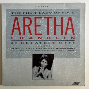 Aretha Franklin 'The First Lady Of Soul' double vinyl LP VG+/EX Play TESTED - Picture 1 of 19