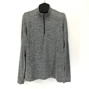 Jockey Sport 1/4 Zip Freizeit Trikot Herren Large Pullover Langarm Outdoor - Bild 1 von 10