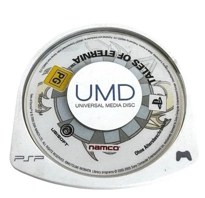 Tales Of Eternia PlayStation Portable PSP - Disc Only PAL Version Works With US! - Image 1 of 2