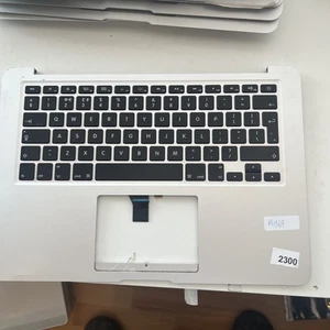 APPLE MACBOOK AIR 13 A1369 A1466 2013 -2017 TOPCASE UK TASTATUR HANDAUFLAGE 2300 M2 - Bild 1 von 2