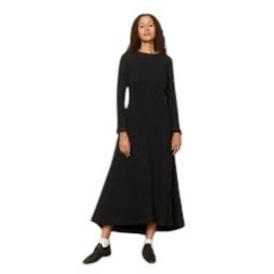 Maxi Vestido Christy Dawn Bowie Negro Manga Larga Mujer Grande Foto 1 de 4