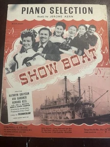 M AVA GARDNER UK Movie Musical Sheet Music SHOW BOAT Piano Selection - Picture 1 of 1