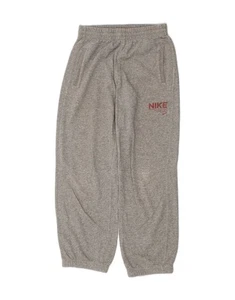 NIKE Girls Tracksuit Trousers Joggers 12-13 Years Large Grey Cotton HP04 - Picture 1 of 3