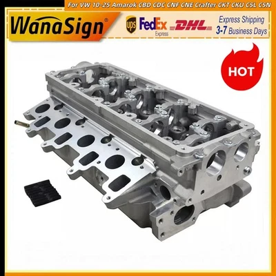 2.0TDI Cylinder Head For VW 10-25 Amarok CBD CDC CNF CNE Crafter CKT CKU CSL CSN - Image 1 of 4