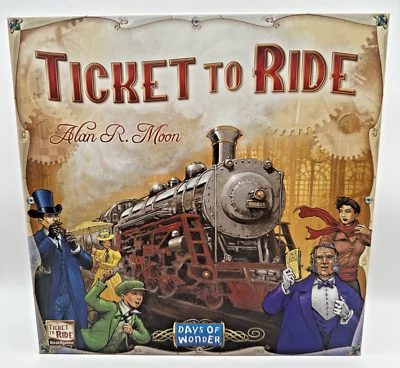 Ticket To Ride Boardgame, Strategic Railway Game - Days of Wonder, Alan R. Moon - Image 1 of 4