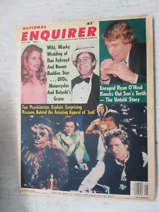 NATIONAL ENQUIRER MAGAZINE JUNE 21, 1983 STAR WARS RETURN OF THE JEDI RARE ISSUE - Picture 1 of 2
