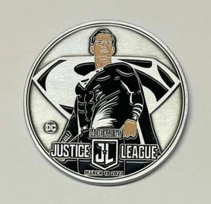 Rare Zack Synder SUPERMAN Justice League Movie Premier COLLECTIBLE COIN 3/18/21 - Picture 1 of 6