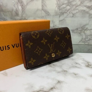 CARTERA TRESOR LOUIS VUITTON M61730 PORTE MONNAIE BILLET Auténtica Sin Caja - Imagen 1 de 15