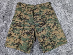 Rothco BDU Shorts Men Small Digital Tiger Camo Military Gorpcore Button Fly 32x9 - Picture 1 of 11