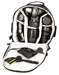 Compact Professional DSLR/SLR Camera Backpack - Life Time Warranty - Picture 1 of 7