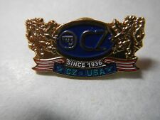 CZ-USA FIREARMS - BEAUTIFUL HAT / LAPEL PIN - CZ SINCE 1936 - GUNS -  NEW