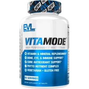 EVL VitaMode: Men's Daily Multivitamin for Vitamin & Mineral Replenishment, 60ct - Picture 1 of 7