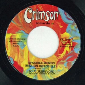 Soul Survivors, Impossible Mission - Poor Man's Dream, Crimson Records CR-1016 - Imagen 1 de 1