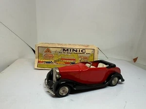 Scarce model! Triang Minic Clockwork Rolls Royce Coupe Red Boxed - Picture 1 of 22