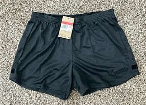 New Nike Women Gray Dri-Fit Standard Fit Running Jogging Shorts Sz LARGE (U29) - Picture 1 of 5