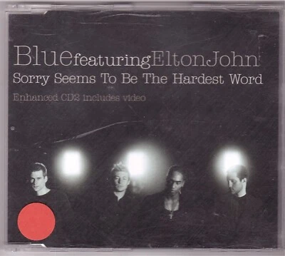 Blue - Sorry Seems To be The Hardest Word (Maxi-CD 2002) - Bild 1 von 2