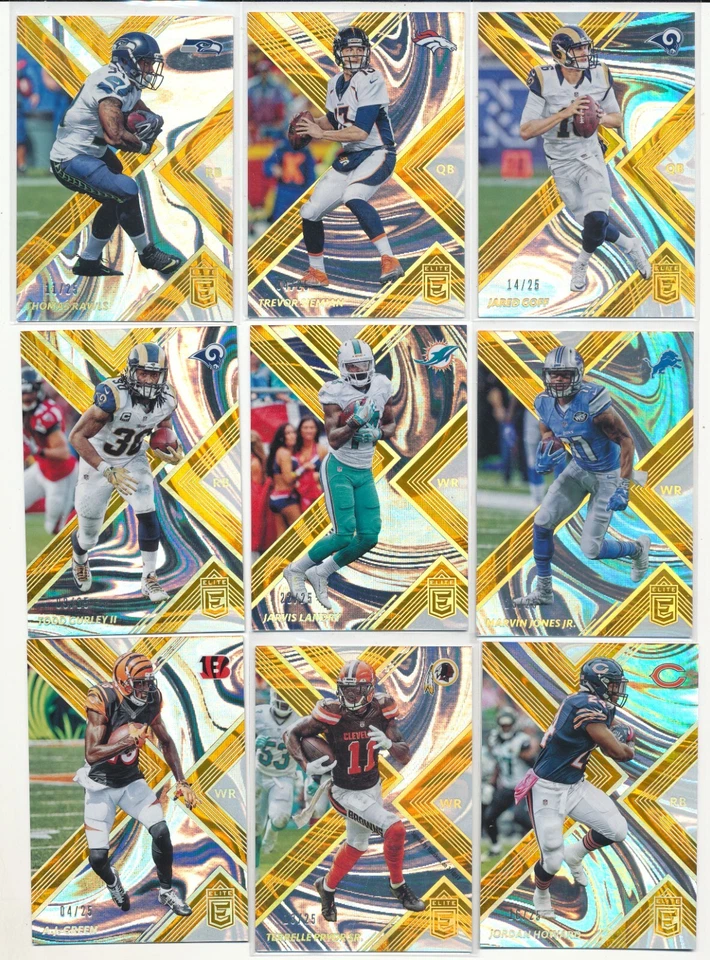 2017 Donruss Elite Todd Gurley Gold /25 - Image 1 of 1