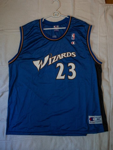 Champions Michael Jordan #23 Wizards Replica Jersey (Mens Size L) Cover
