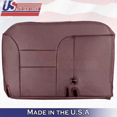 Cubierta inferior de cuero roja para pasajero Chevy Silverado 1500 2500 1995 a 2000 Foto 1 de 4
