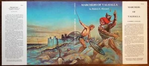 Marchers of Valhalla by Robert E. Howard [Dust Jacket Only] - Donald Grant, Boas - Picture 1 of 1
