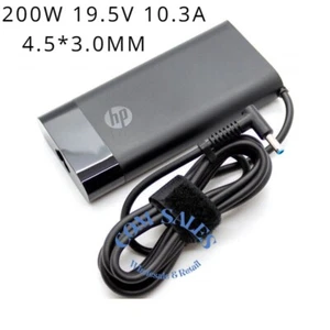Original 200 W 19,5 V Netzadapter HP Victus Gaming 15 4,5*3,0 mm Laptop Ladegerät - Bild 1 von 8