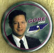 L6 2000 Lot of 4 Al Gore 2-1//4/" // Presidential Campaign Buttons