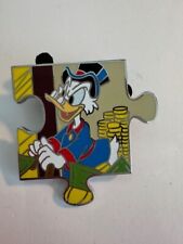Disney Character Connection Ducktales Puzzle Mystery Pin Scrooge McDuck (A0)