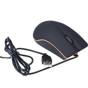 USB 2.0 Optical Wired Scroll Wheel Mouse Mice For PC Laptop TOP Desktop A2N3 - Afbeelding 1 van 16