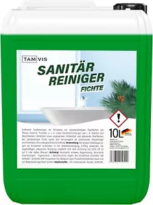 10L Sanitärreiniger mit Fichtenduft | WC-Reiniger | Toilettenreiniger | Hygiene - Bild 1 von 5