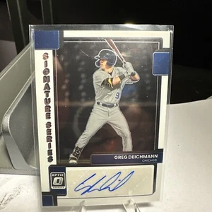 2022 Donruss Optic Signature Series Greg Deichmann Rookie #SIGS-GD Chicago Cubs - Bild 1 von 2