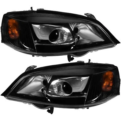 Xenon Scheinwerfer Satz für Opel Astra G Bj. 98-09 D2S+H7 für elektrische LWR - Bild 1 von 4
