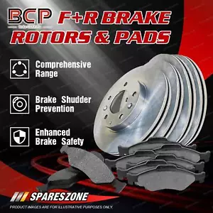 Full Set Front + Rear Disc Rotors Brake Pads for Ford Territory SX SY SZ 4.0 - Picture 1 of 4