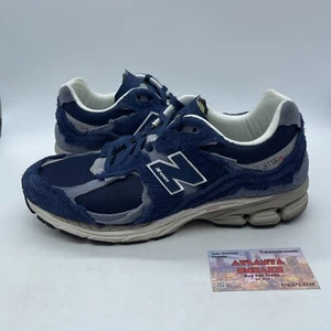 Size 12 - New Balance 2002R Protection Pack - Navy White Suede (M2002RDK) - Picture 1 of 7