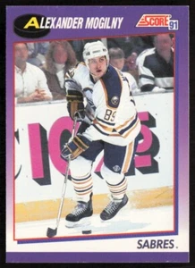 1991-92 Score #236 Alexander Mogilny Buffalo Sabres - Picture 1 of 2