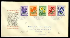 Netherlands #B249-B253 FDC Zomerzegels - Picture 1 of 1