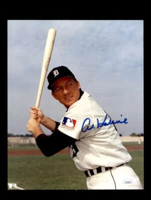 Al Kaline JSA Coa Signed  8x10 Photograph Autographed Tigers - Image 1 of 3